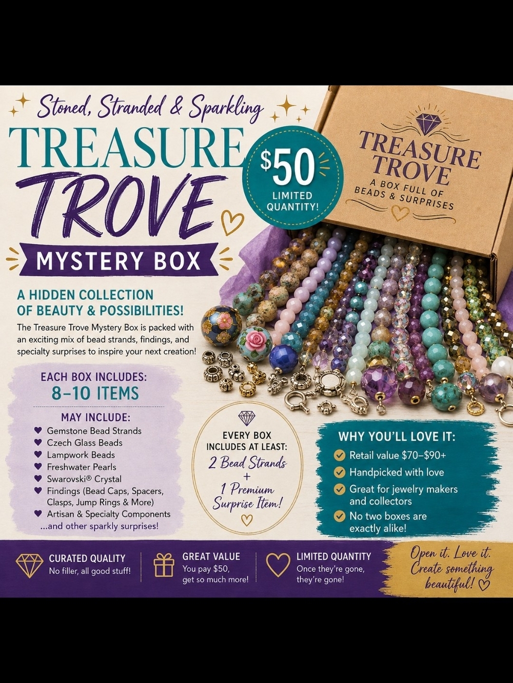 💎 Treasure Trove Mystery Box – 8 to 10 Items